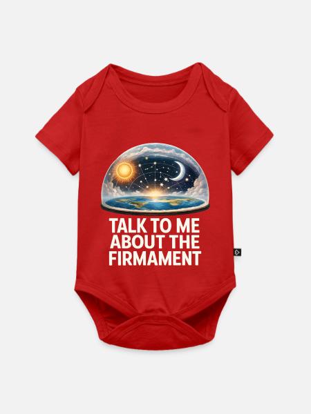 Sprich mit mir über das Firmament - Baby Premium Kurzarmbody - Rot