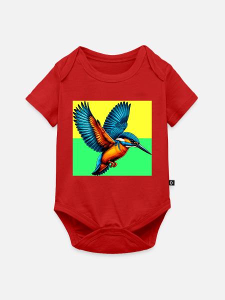 Eisvogel - Baby Premium Kurzarmbody - Rot