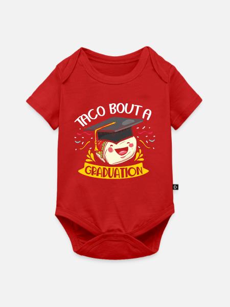 taco bout a graduation - Baby Premium Kurzarmbody - Rot