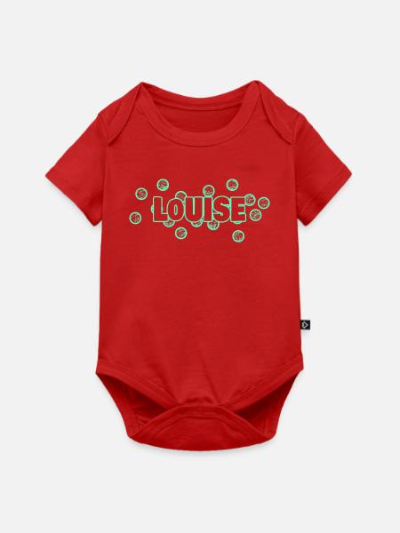 Louise als Kinder - Baby Premium Kurzarmbody - Rot