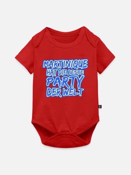 Urlaub Martinique - Baby Premium Kurzarmbody - Rot
