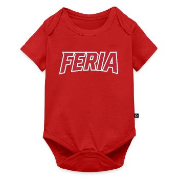 Red Retro Feria - Baby Premium short-sleeve bodysuit - red - Front