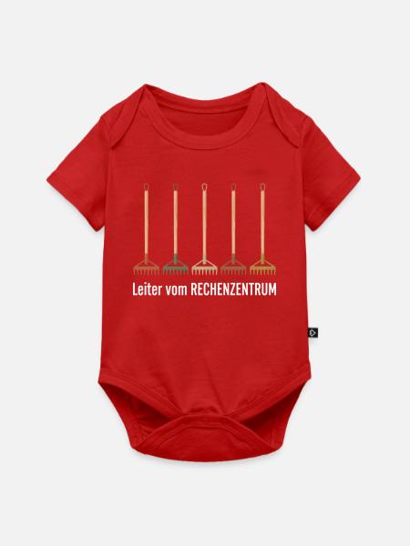 Rechenzentrum Gartenarbeit Landschftsgärtner - Baby Premium Kurzarmbody - Rot