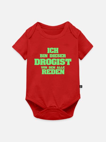 Geschenk für Drogist - Baby Premium Kurzarmbody - Rot