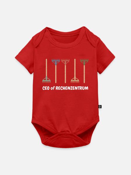 CEO of Rechenzentrum - Baby Premium Kurzarmbody - Rot