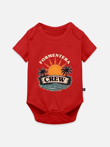 Formentera Crew - Baby Premium Kurzarmbody - Rot
