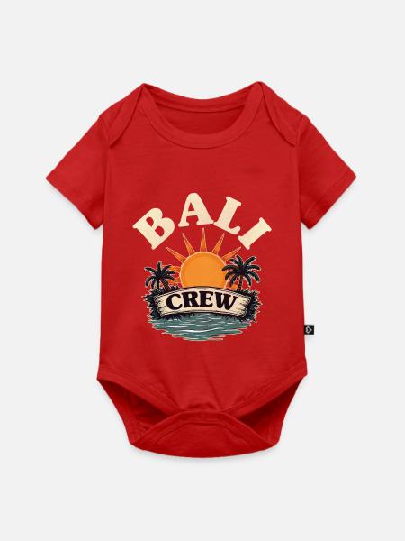 Bali Crew - Baby Premium Kurzarmbody - Rot