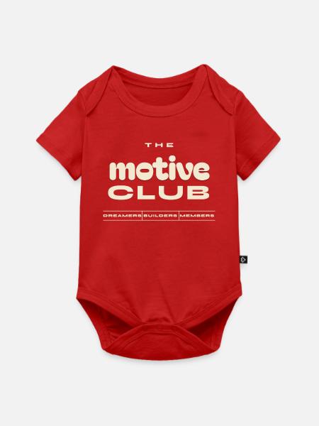 Der Motivverein - Baby Premium Kurzarmbody - Rot