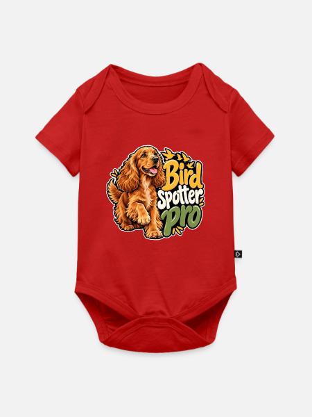Englischer Cocker Spaniel - Baby Premium Kurzarmbody - Rot