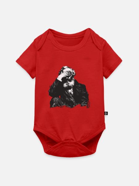 Marx Shocked - Baby Premium Kurzarmbody - Rot