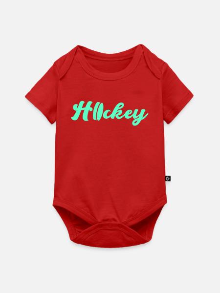 Hockey - Baby Premium Kurzarmbody - Rot