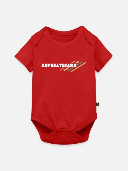 Beruf Asphaltbauer - Baby Premium Kurzarmbody - Rot