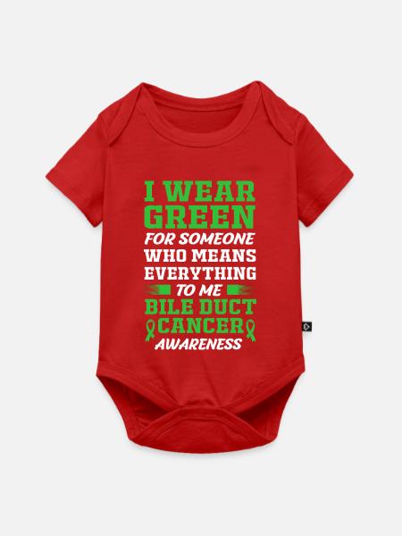 Gallengangskrebs - Baby Premium Kurzarmbody - Rot