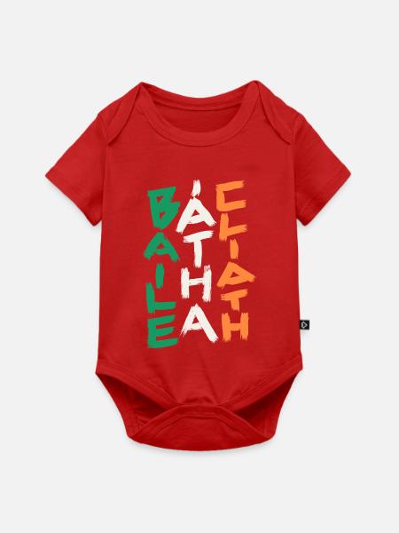 Dublin - Baile Átha Cliath - Baby Premium Kurzarmbody - Rot