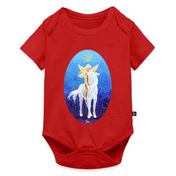 La vie est magique! - Sonja Ariel von Staden - Body à manches courtes Premium Bébé - rouge - Devant