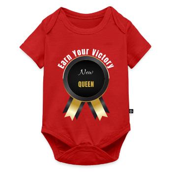 Gagnez votre victoire – Prix du Champion | Motivation Ba - Body à manches courtes Premium Bébé - rouge - Devant