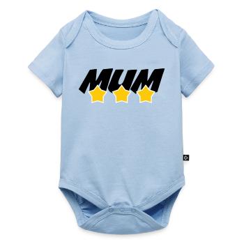 Beste Mama - Muttertag - Baby Premium Kurzarmbody - Hellblau - Vorne