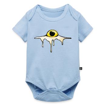 Fried Eye – Sunny Side Creepy - Baby Premium short-sleeve bodysuit - light blue - Front