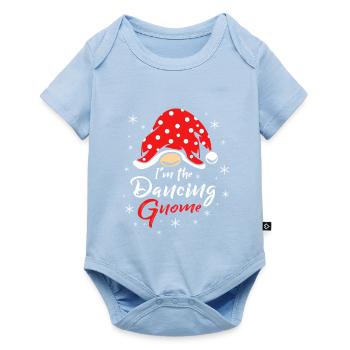 Gnome Dancing - Baby Premium short-sleeve bodysuit - light blue - Front
