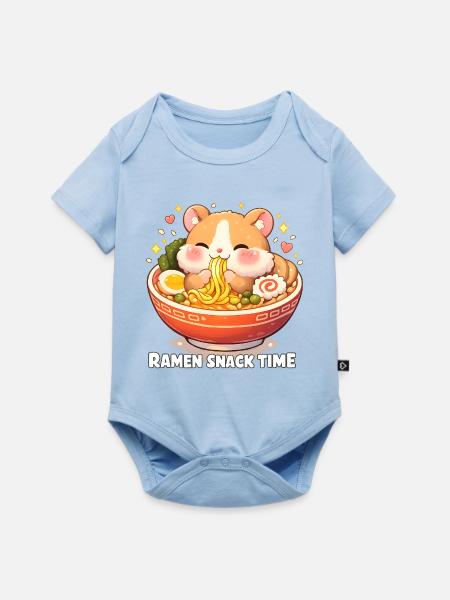 Ramen - Baby Premium Kurzarmbody - Hellblau