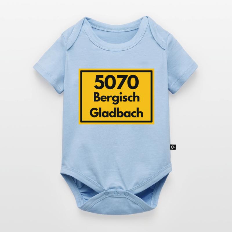 OLD POSTCODE POSTCODE RETRO 5070 BERGISCHGLADBACH Baby Premium short-sleeve bodysuit