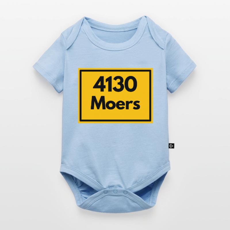 OLD POSTCODE POSTCODE RETRO 4130 MOERS NIEDERRHEIN Baby Premium short-sleeve bodysuit