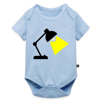 Desk Lamp Light Idea - Baby Premium short-sleeve bodysuit - light blue - Front