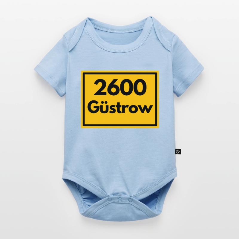 OLD POSTCODE ZIP CODE 2600 GÜSTROW RENAISSANCE Baby Premium short-sleeve bodysuit