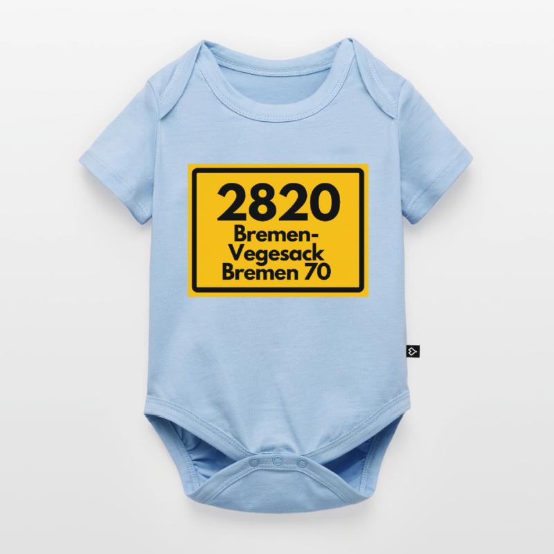 OLD POSTCODE ZIP CODE RETRO 2820 BREMEN VEGESACK! Baby Premium short-sleeve bodysuit