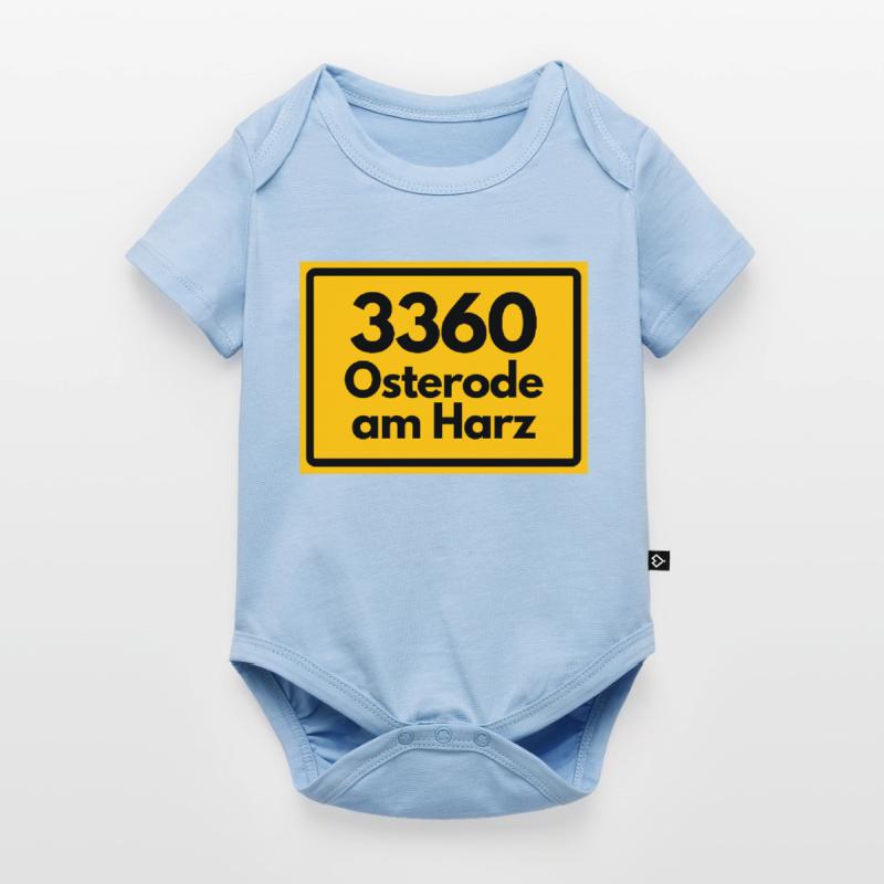 OLD POSTCODE POSTCODE RETRO 3360 OSTERODE HARZ Baby Premium short-sleeve bodysuit