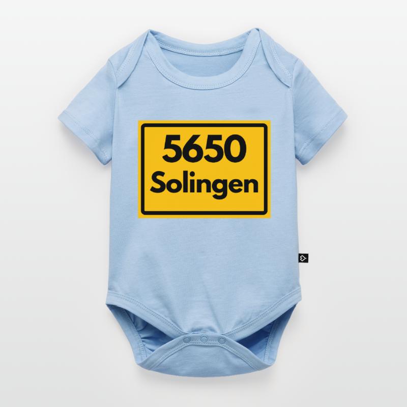 OLD POSTCODE POSTCODE RETRO 5650 SOLINGEN Baby Premium short-sleeve bodysuit