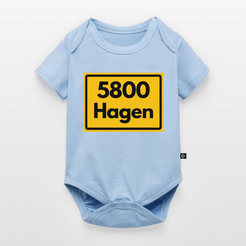 OLD POSTCODE POSTCODE RETRO 5800 HAGEN Baby Premium short-sleeve bodysuit