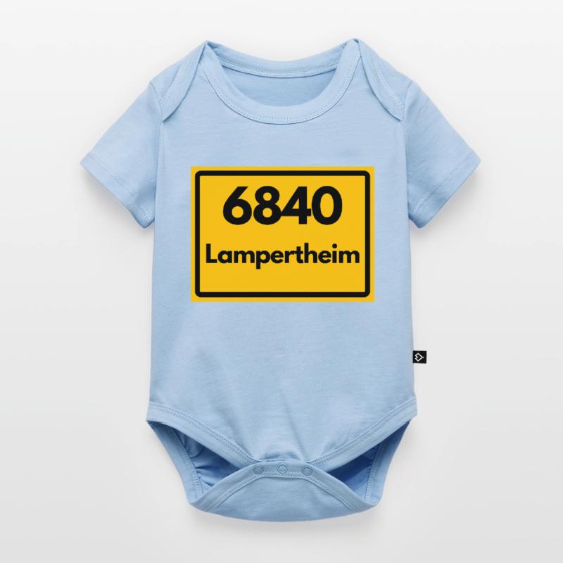 OLD POSTCODE POSTCODE RETRO 6840 LAMPERTHEIM Baby Premium short-sleeve bodysuit