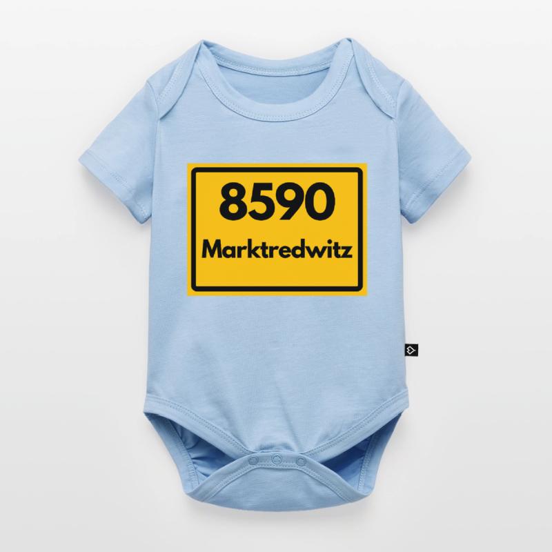 OLD POSTCODE ZIP CODE 8590 MARKTREDWITZ HEIMAT Baby Premium short-sleeve bodysuit