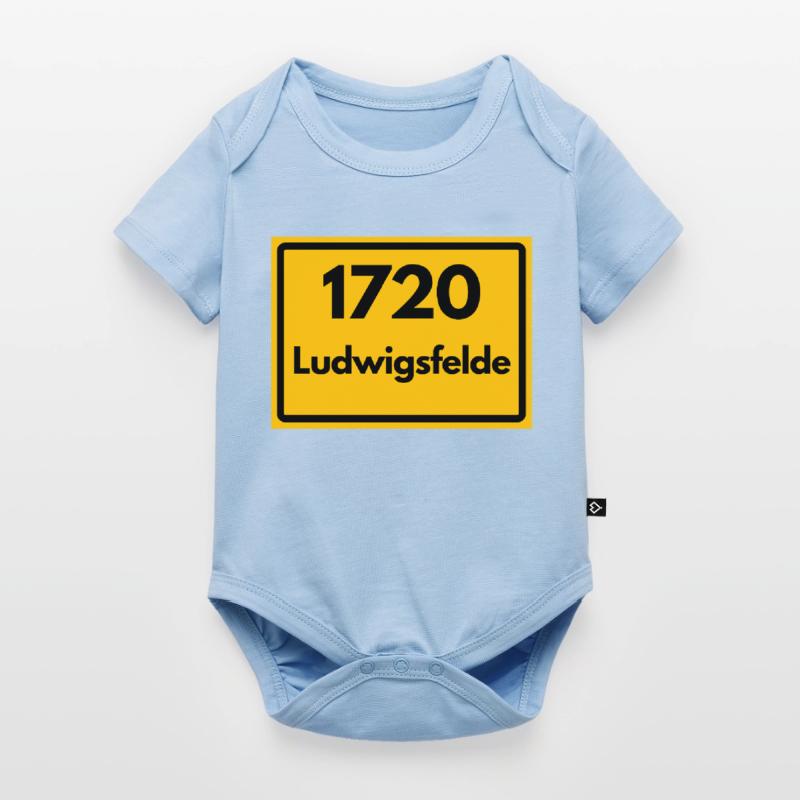 OLD POSTCODE POSTCODE RETRO 1720 LUDWIGSFELDE Baby Premium short-sleeve bodysuit