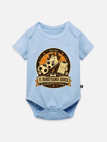 FC Hundetrainer Ausrede - Baby Premium Kurzarmbody - Hellblau