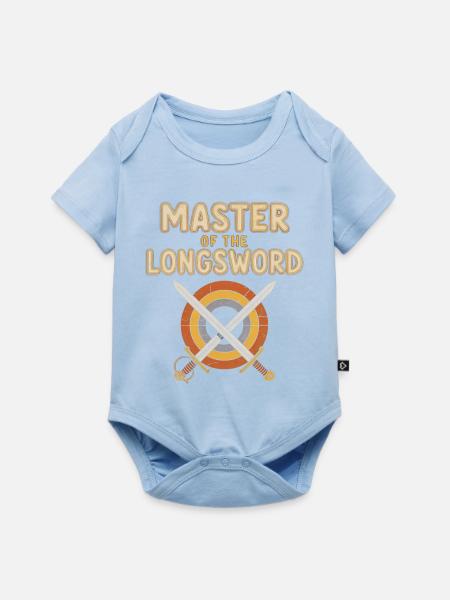 Meister des Langschwertes - Baby Premium Kurzarmbody - Hellblau