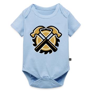 Zimmermann Hammer Logo - Baby Premium short-sleeve bodysuit - light blue - Front