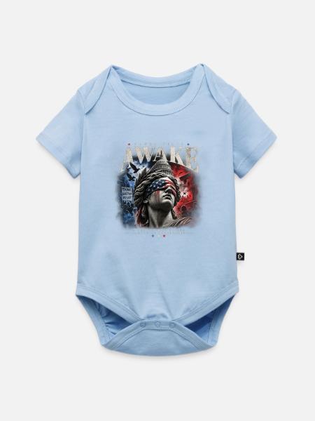 Amerikanische Macht - Baby Premium Kurzarmbody - Hellblau
