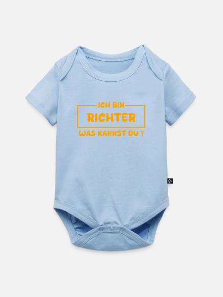 Geschenk für Richter - Baby Premium Kurzarmbody - Hellblau