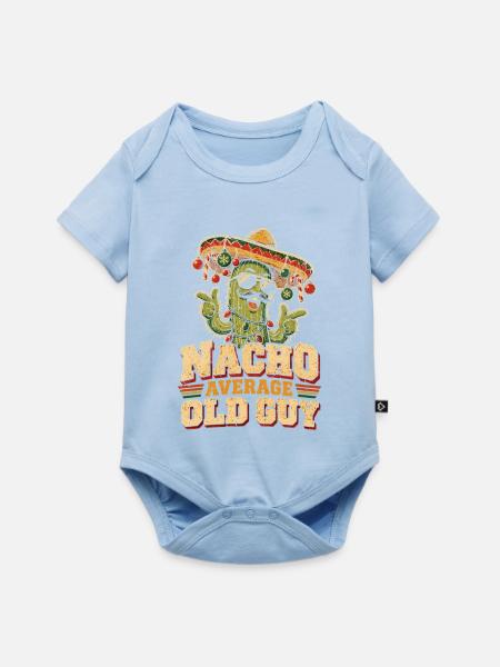 Nacho Average Old Guy - Baby Premium Kurzarmbody - Hellblau