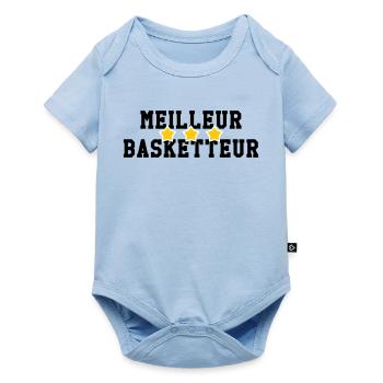 Best Basketball Player - Baby Premium short-sleeve bodysuit - light blue - Front