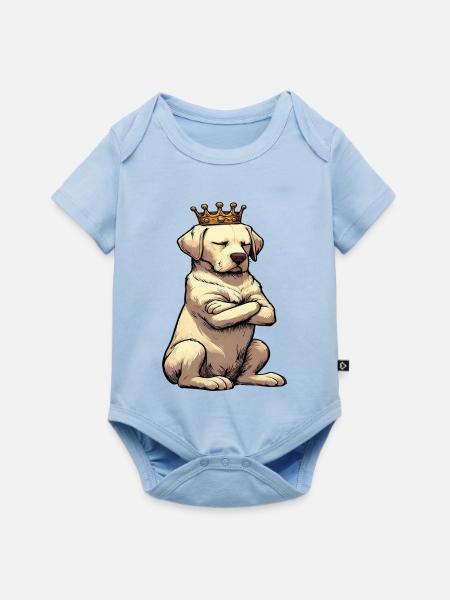Labrador Labradorbesitzer Labradorliebhaber - Baby Premium Kurzarmbody - Hellblau