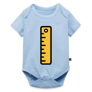 Scale Ruler Tool Office - Baby Premium short-sleeve bodysuit - light blue - Front