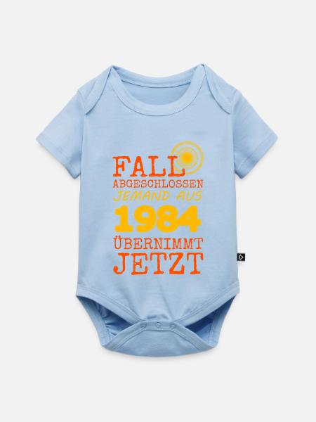Fall 1984 - Baby Premium Kurzarmbody - Hellblau