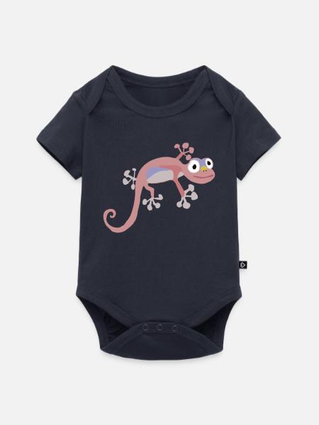rangei mam - Baby Premium Kurzarmbody - Navy