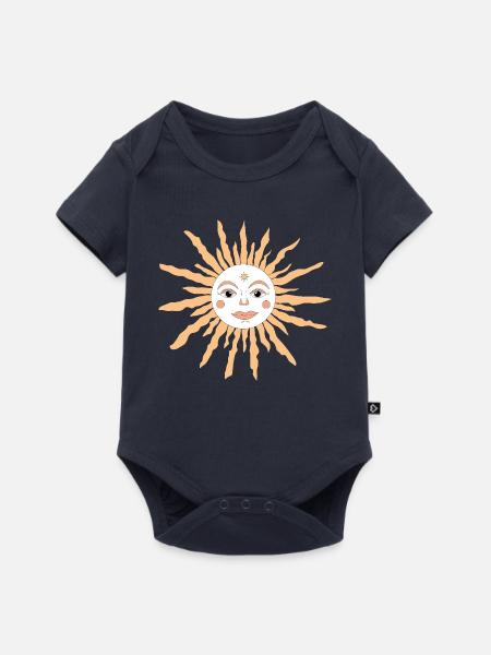 Sonne Celestial - Baby Premium Kurzarmbody - Navy