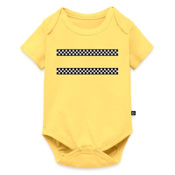 Racing - Body à manches courtes Premium Bébé - jaune pastel - Devant