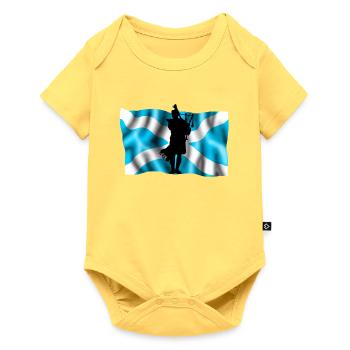Scotland - Baby Premium short-sleeve bodysuit - sky yellow - Front