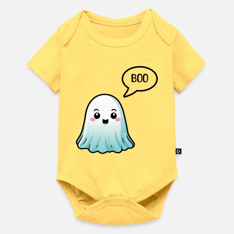 Geist - Body à manches courtes Premium Bébé - jaune pastel
